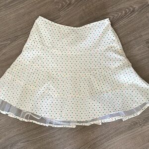 Vtg BETSEY JOHNSON Flare Skirt 90s Y2K